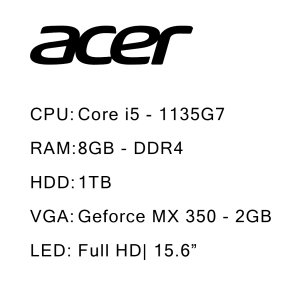 لپ تاپ ایسر Acer Aspire 3 A315 – 141446